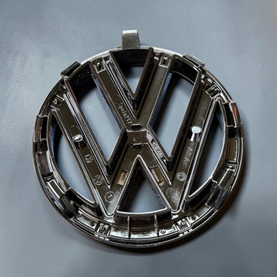 Volkswagen Logo Hoogglans Zwart Voorzijde - Volkswagen Caddy MK3 GP