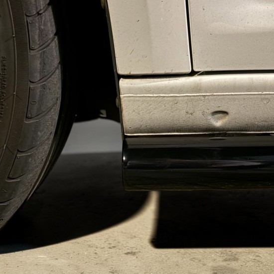 Sidebars RVS Hoogglans Zwart - Volkswagen Caddy MK3 GP