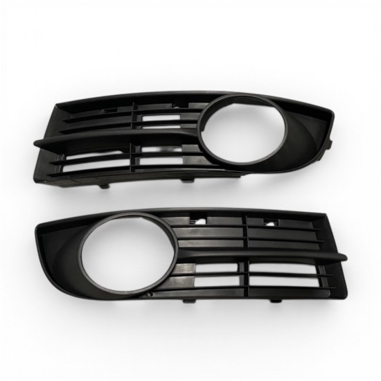 Set Mistlamp Grille Zwart Voorbumper - Volkswagen Caddy MK3