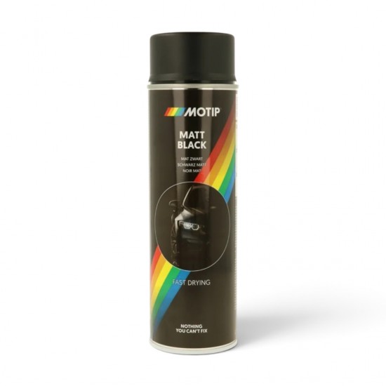 Motip Rallye Lak Mat Zwart - 500ml - Volkswagen Caddy