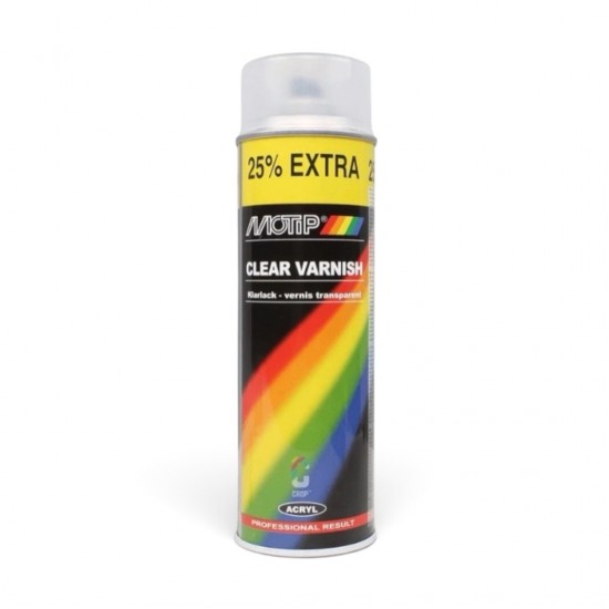Motip Clear Coat Mat Spray 500ml - Volkswagen Caddy