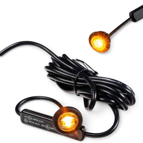 LED Flitser Amber Rond XS - Volkswagen Caddy