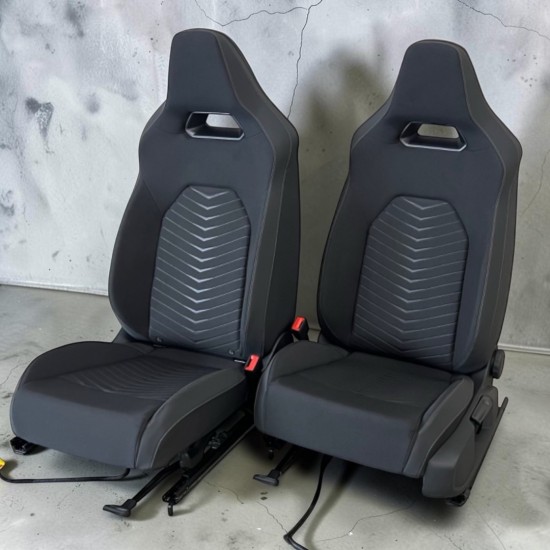 Set Cupra Born Schaalstoelen - Half Leder - Volkswagen Caddy | De Caddy Winkel | Barneveld