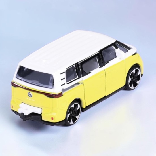 Majorette Premium Cars Volkswagen ID Buzz 1:64 Geel / Wit