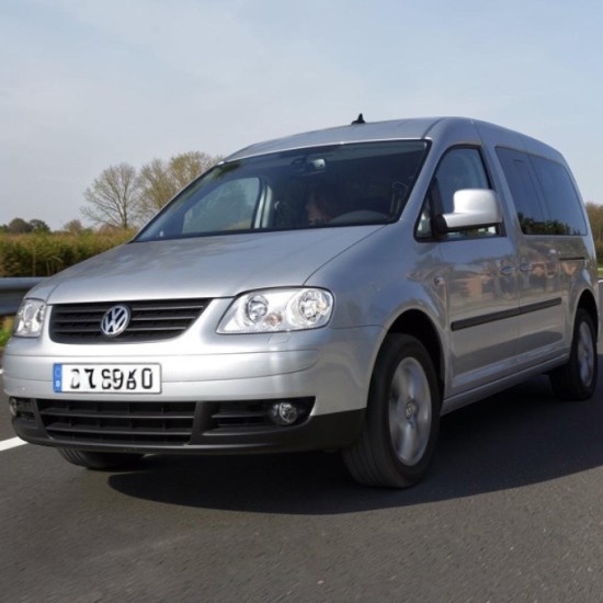 Set Mistlamp Grille Voorbumper Primer - Volkswagen Caddy MK3