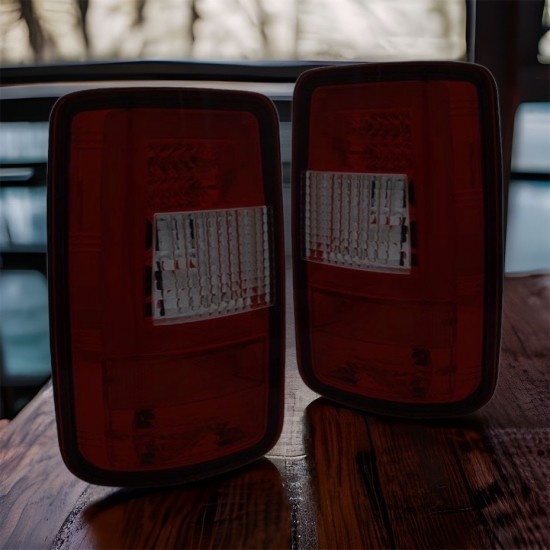 Achterlichten Rood/Smoke LED - Type QP - Volkswagen Caddy MK4