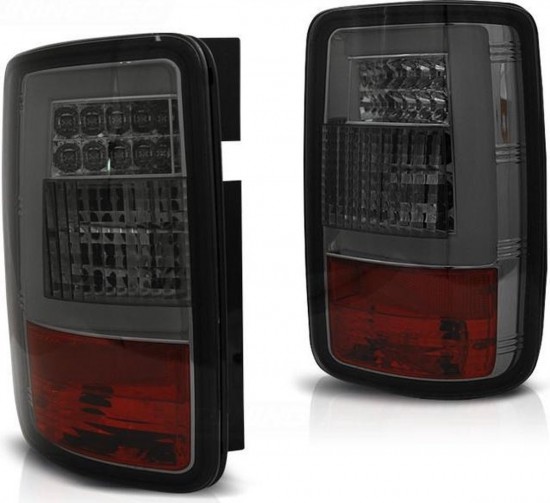 Achterlichten Wit/Smoke LED - Type QS - Volkswagen Caddy MK3 GP