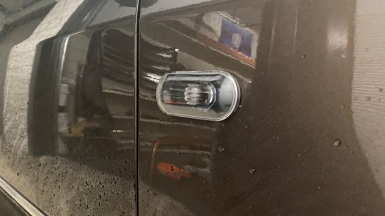 Set Zijknipperlichten Zwart / Helder - Volkswagen Caddy MK3